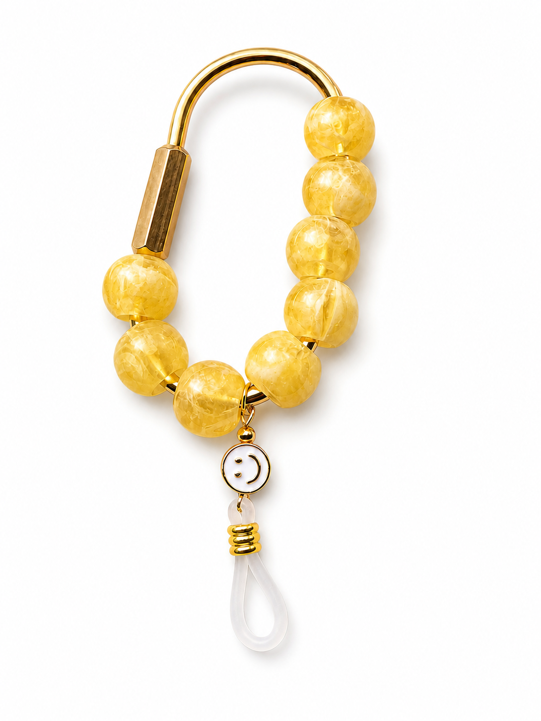 Smiley Bag Charm (Sunglass Holder)