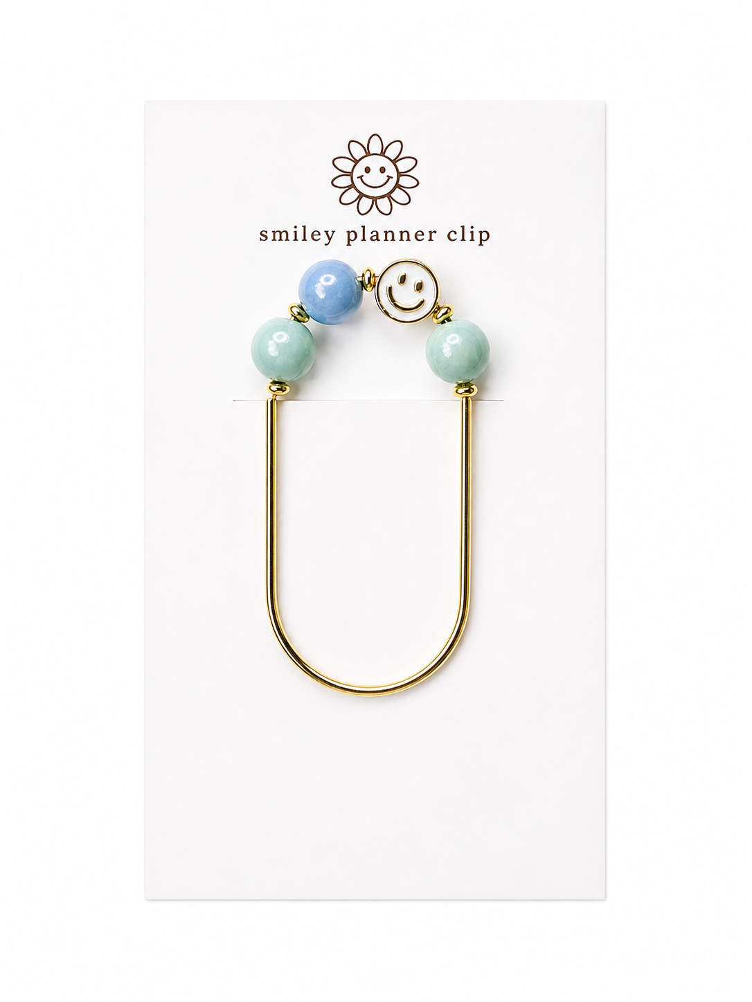 Smiley Planner Clip