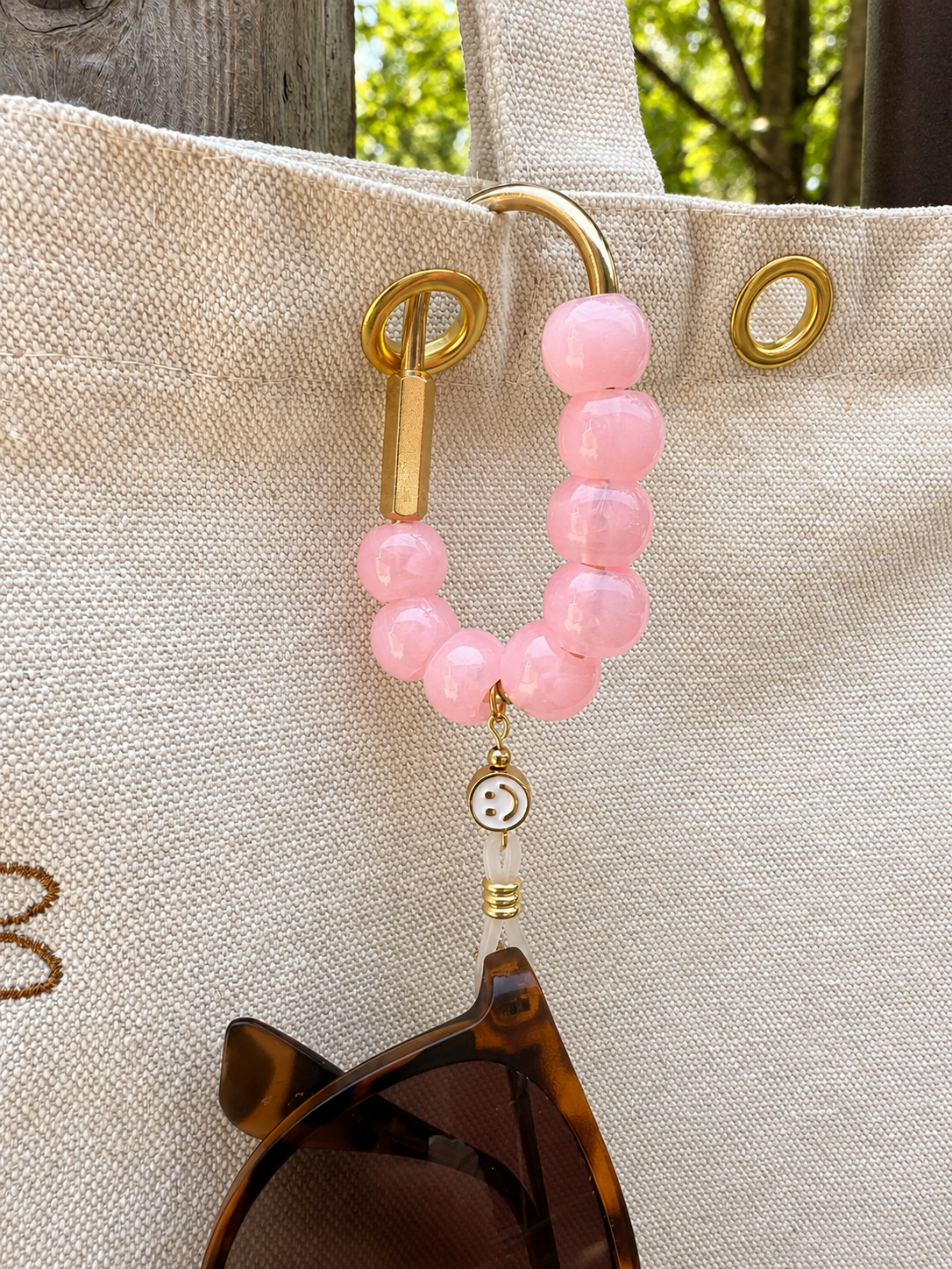 Styled Smiley Tote